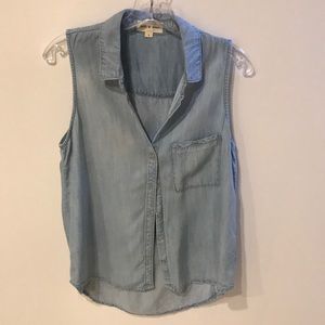 Cloth & Stone Denim Tank